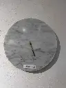 Hora - Horloge murale en marbre de Carrare