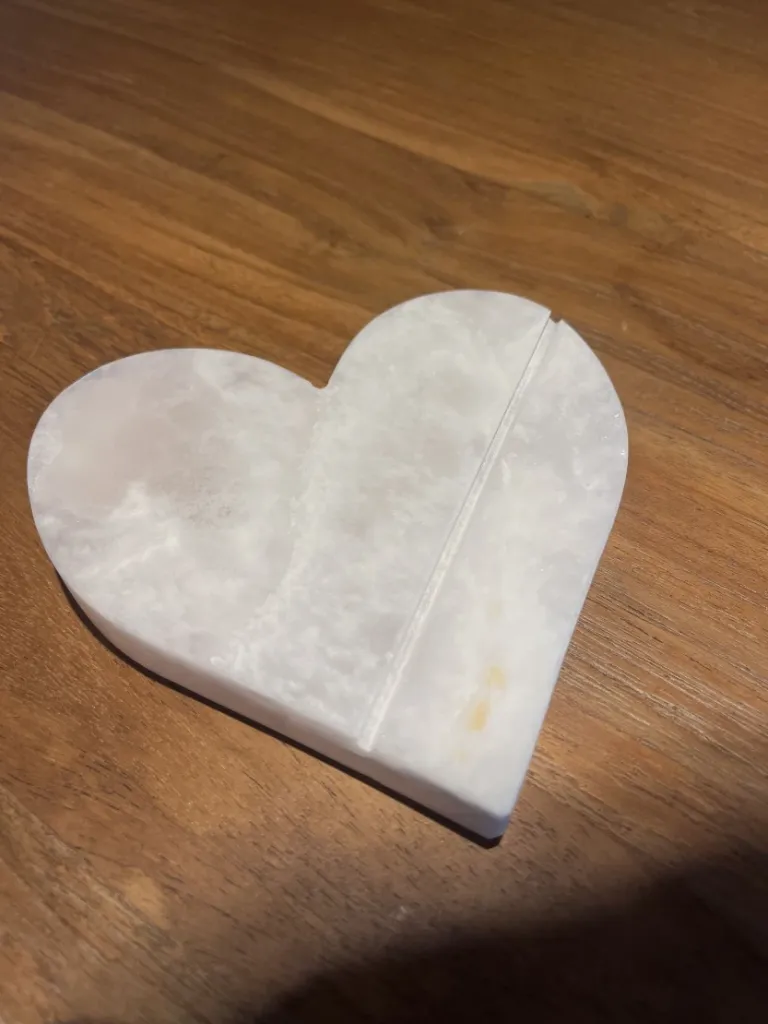 [Cor_Candidum] Cor Candidum - Présentoir à photo en Onyx blanc